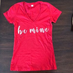 Valentine’s Be Mine V-Neck